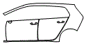 2023 Volkswagen Golf GTI (Canada) Door and Rear Fender Kit - PPF
