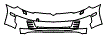 2013 Volkswagen GTI 2 door Bumper Kit - PPF