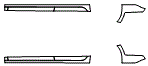 2022 Volkswagen Passat SE Rocker Panel Kit - PPF