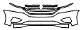 2020 Volkswagen Passat SE Bumper Kit - PPF