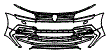 2019 Volkswagen Tiguan Bumper Kit - PPF