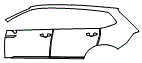 2022 Volkswagen Tiguan (Canada) Door and Rear Fender Kit - PPF