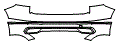 2023 Volkswagen Tiguan (US) Rear Bumper Kit - PPF