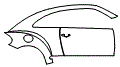 2016 Volkswagen Beetle S Door and Rear Fender Kit - PPF