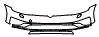 2017 Volkswagen Golf Alltrack Bumper Kit - PPF