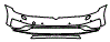 2017 Volkswagen Golf Alltrack Bumper Kit - PPF