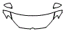 2020 Volkswagen Golf Hood, Fender and Mirror Kit - PPF