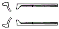 2021 Volkswagen Golf Rocker Panel Kit - PPF