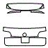 2023 Volkswagen Atlas (Canada) Trendline Trunk Lid Kit - PPF