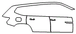 2024 Volkswagen Atlas (Canada) Peak Edition Door and Rear Fender Kit - PPF