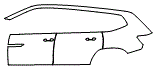 2019 Volkswagen Atlas R-Line Door and Rear Fender Kit - PPF