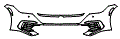 2020 Volkswagen Arteon R-Line Bumper Kit - PPF