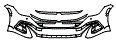 2023 Volkswagen Arteon SEL R-Line Bumper Kit - PPF
