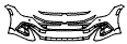 2023 Volkswagen Arteon Bumper Kit - PPF