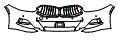 2020 BMW 8 Series  Coupe Bumper Kit - PPF