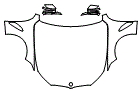 2021 BMW 8 Series  Coupe Full Hood, Fender and Mirror Kit - PPF