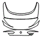 2024 BMW 8 Series Convertible 840i Trunk Lid Kit - PPF