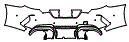 2024 BMW 8 Series M8 Competition Rear Bumper Kit - PPF