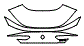 2022 BMW 8 Series Trunk Lid Kit - PPF