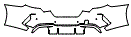 2020 BMW 8 Series  Gran Coupe Rear Bumper Kit - PPF