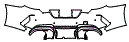 2020 BMW 8 Series  Convertible Rear Bumper Kit - PPF
