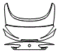 2024 BMW 8 Series Convertible 840i xDrive Trunk Lid Kit - PPF