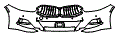 2024 BMW 8 Series M850i Convertible Bumper Kit - PPF