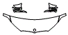 2024 Bmw 8 Series  M850i Gran Coupe  Hood, Fender and Mirror Kit