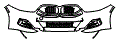 2025 BMW 8 Series  Coupe Bumper Kit - PPF