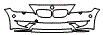 2007 BMW M Coupe Bumper Kit - PPF