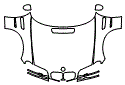 2003 BMW M3 Full Hood, Fender and Mirror Kit - PPF