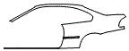 2005 BMW M3 Rear Fender Kit - PPF