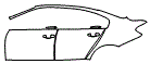 2018 BMW M3 CS Door and Rear Fender Kit - PPF