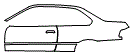 1999 BMW M3 Coupe Door and Rear Fender Kit - PPF