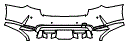 2022 BMW 3 Series Rear Bumper Kit - PPF