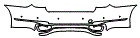 2019 BMW 740e iPerformance Base Rear Bumper Kit - PPF