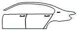2019 BMW 740e iPerformance Base Door and Rear Fender Kit - PPF