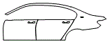 2019 BMW M760i (US) Door and Rear Fender Kit - PPF