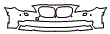 2009 BMW 750 Bumper Kit - PPF