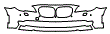 2011 BMW 750 Bumper Kit - PPF