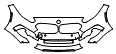 2020 BMW Z4  Sport Line Bumper Kit - PPF
