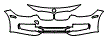 2012 BMW 335 Sedan Modern Line Bumper Kit - PPF