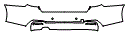2014 BMW 328 Gran Turismo M Sport Line Rear Bumper Kit - PPF