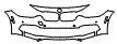 2018 BMW 3 Series  Sedan Base Bumper Kit - PPF