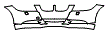 2006 BMW 330 Grille and Bumper Kit - PPF