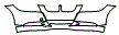 2006 BMW 325  Sedan Grille and Bumper Kit - PPF