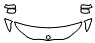 2010 BMW 550 Hood, Fender and Mirror Kit - PPF