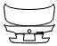 2016 BMW 535 Trunk Lid Kit - PPF