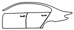 2021 BMW 5 Series M550i Door and Rear Fender Kit - PPF