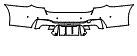 2021 BMW 5 Series Rear Bumper Kit - PPF